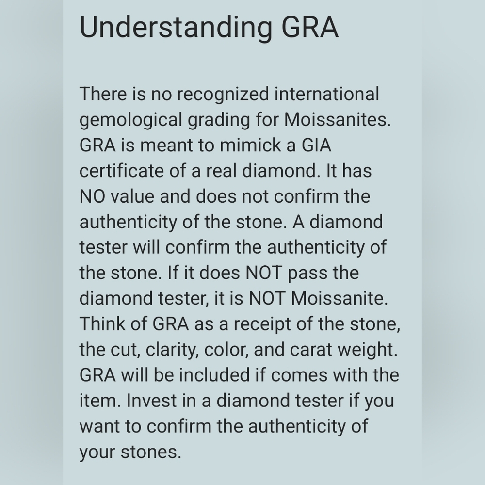 2ct Round Moissanite Floating Ring - image 5